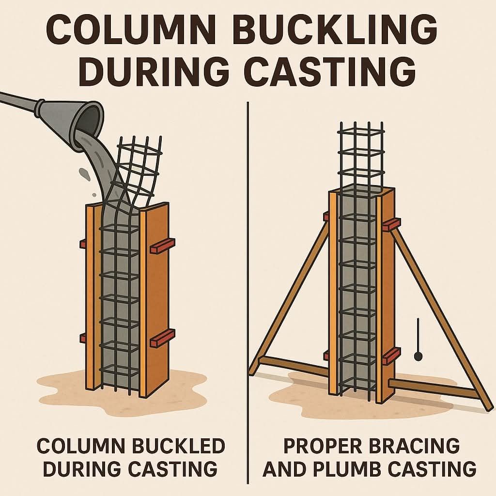 Civil - Column Buckling During Casting.... What is Column Buckling ...