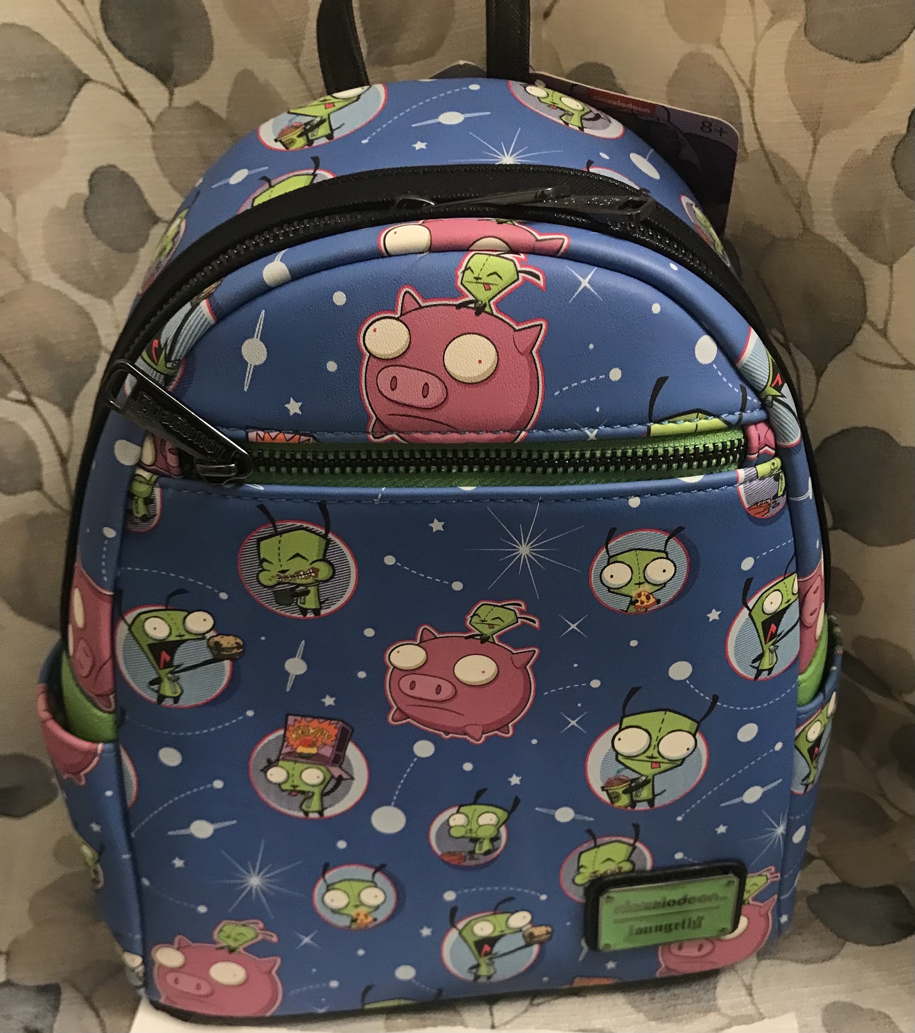 invader zim mini backpack Loungefly x Nickelodeon Secret Lair  GeekCore Date is subject to change without notice.A new style thats ready to take over the world Mini Backpack Gir Plush Backpack
