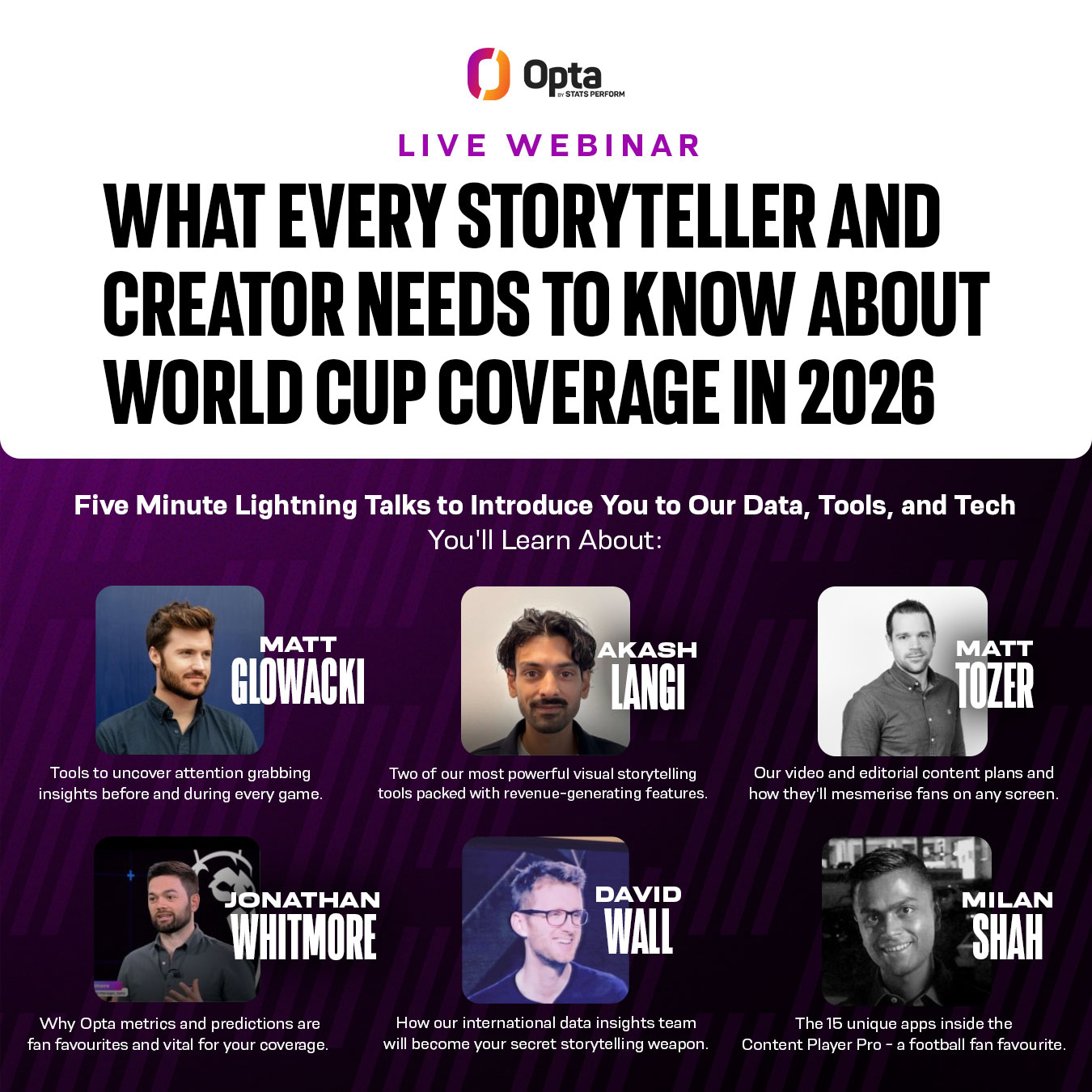 Stats - The 2026 FIFA World Cup will demand smarter, faster, more ...