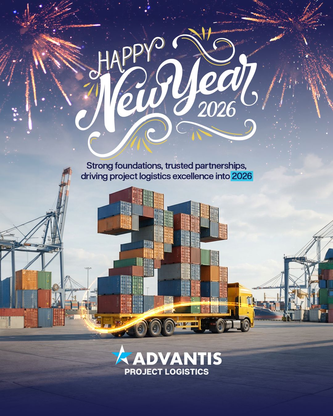 Advantis - New Year 2026 Wishes from Advantis Project Logistics As we ...