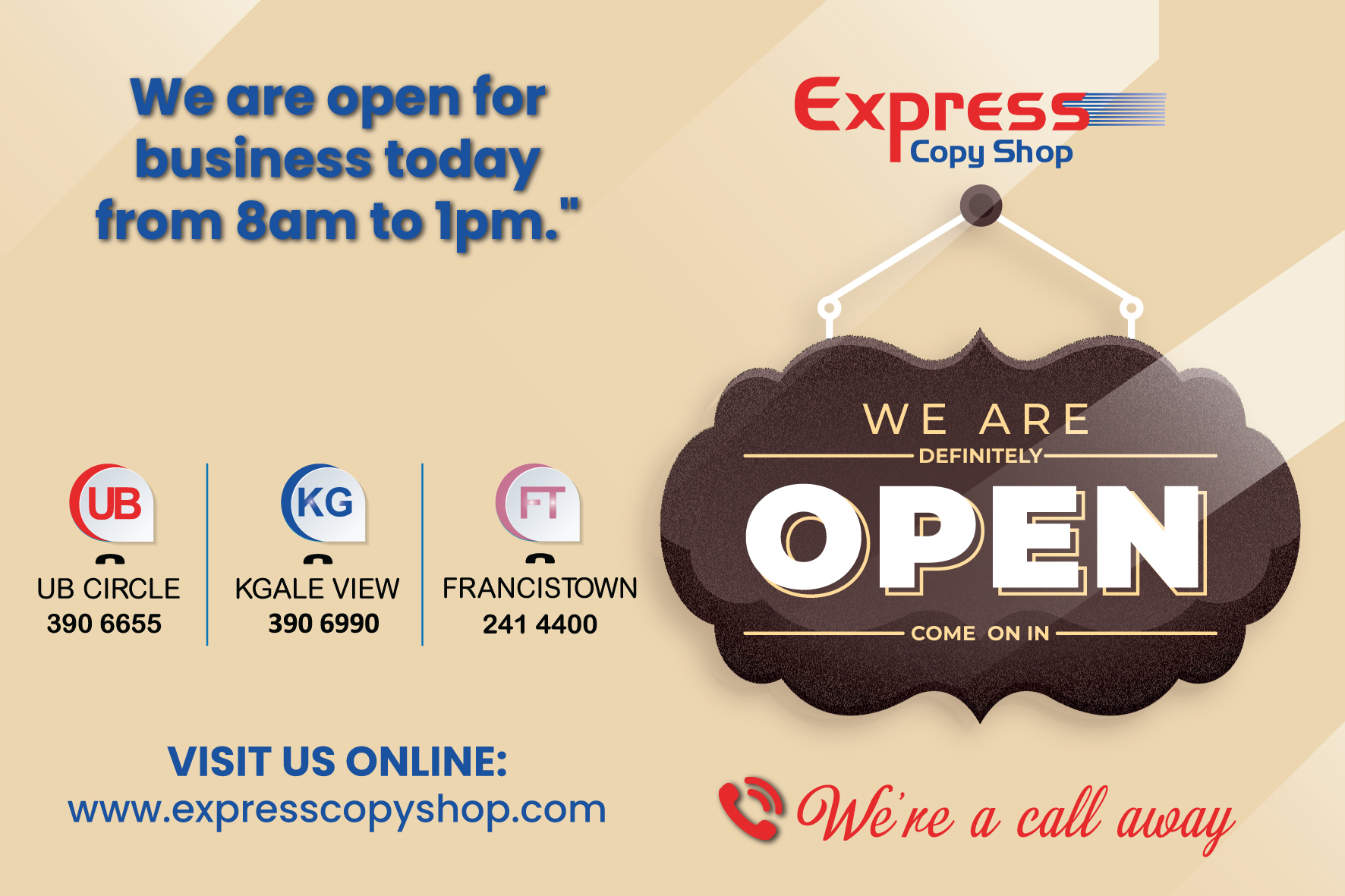 Express Copy Shop | Gaborone
