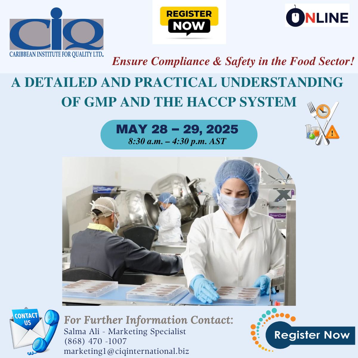 Caribbean - This online course provides a detailed understanding of GMP ...