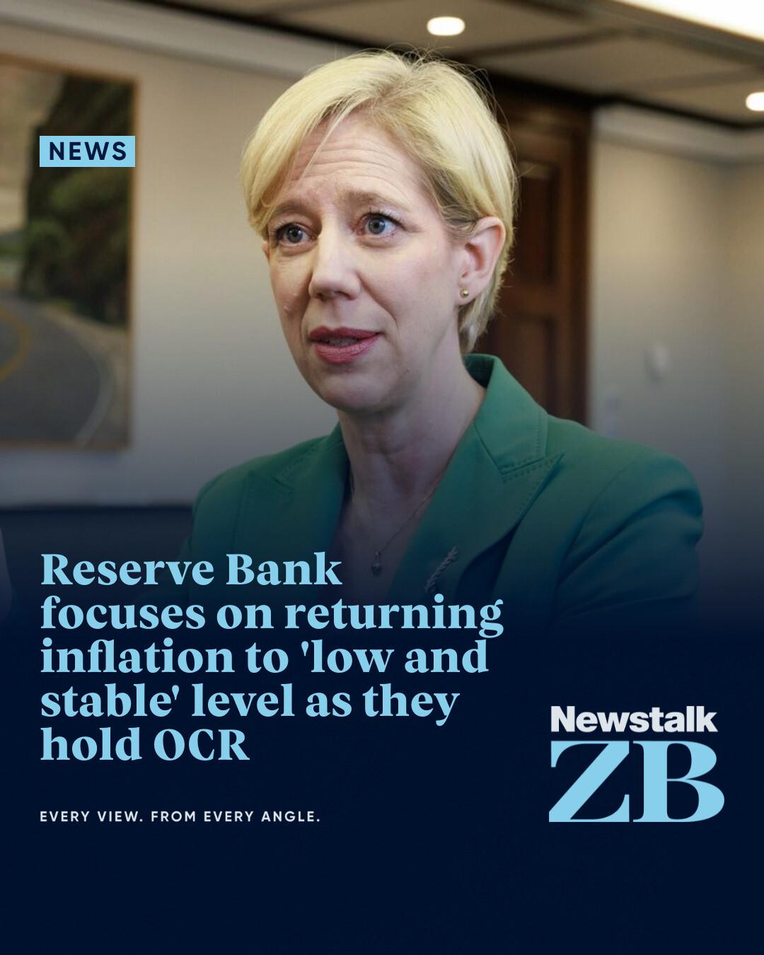 Newstalk ZB - Our new Reserve Bank Governor says she has... | Facebook