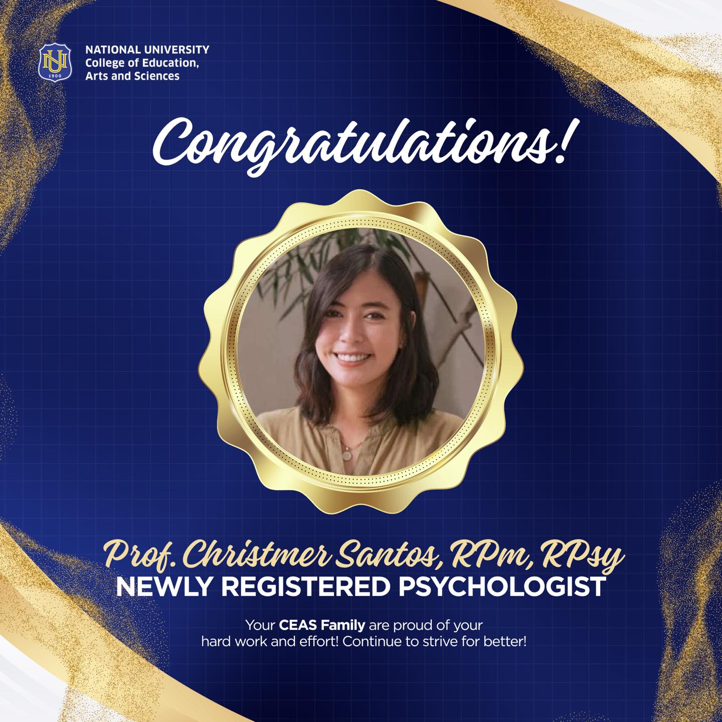 Th... - National U College of Education, Arts, & Sciences CEAS | Facebook