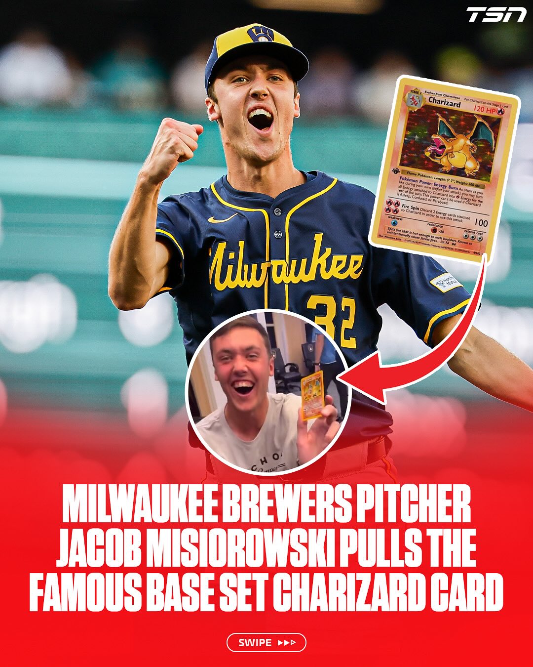 brewers pitcher jacob misiorowski pulled his own limited-edition baseball card 2023 Panini Prizm #108 Milwaukee Jacob Misiorowski buys baseball cards,
