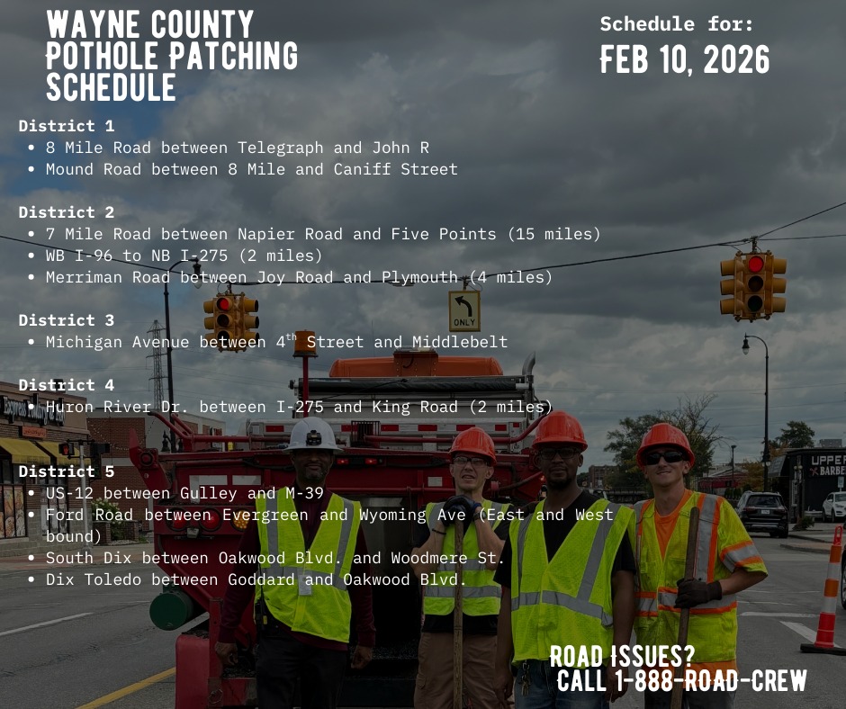 Wayne - Our pothole patching crews are out and about today, addressing ...