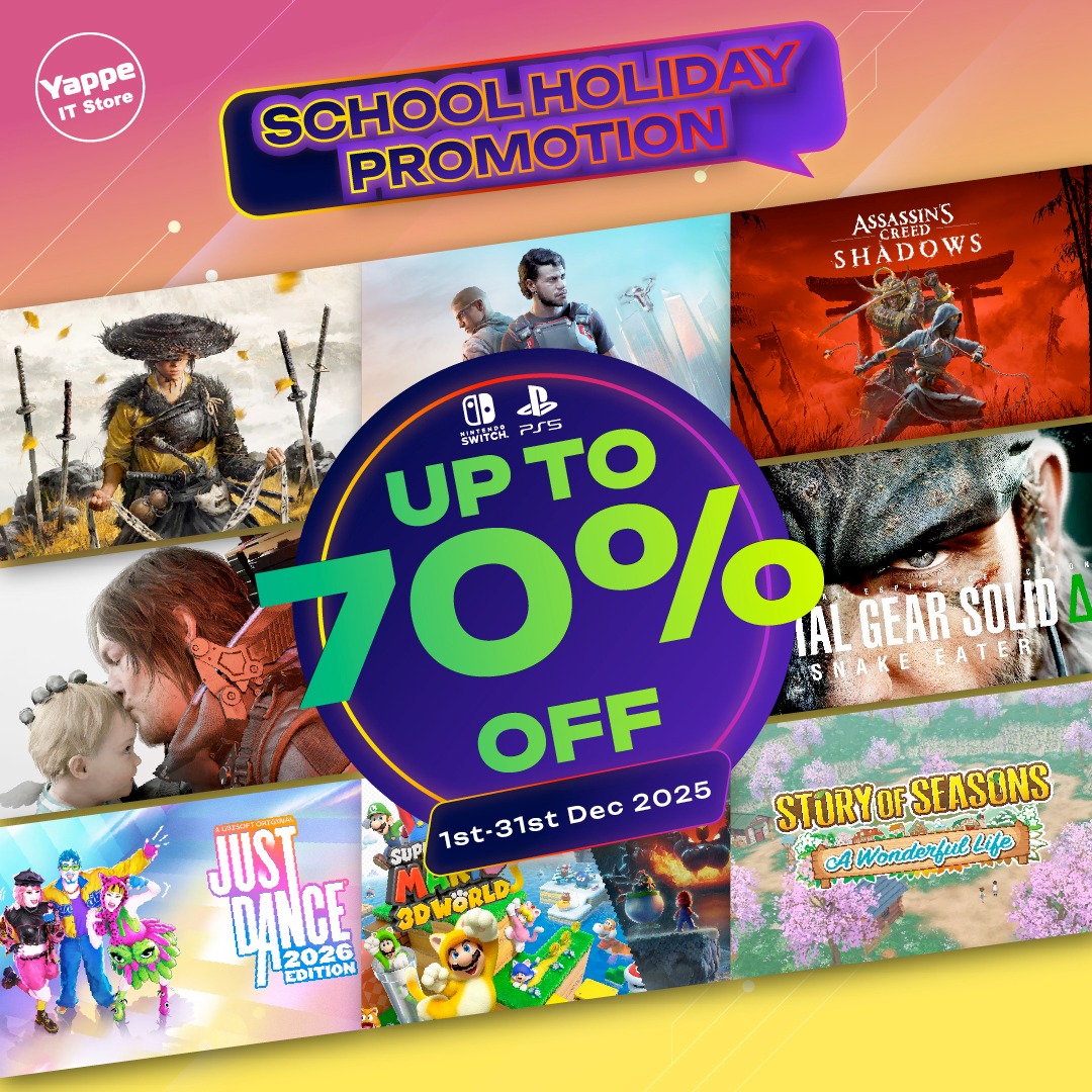 Yappe - 🎮 School Holiday Promo! [1st - 31st Dec 2025] Level up your ...