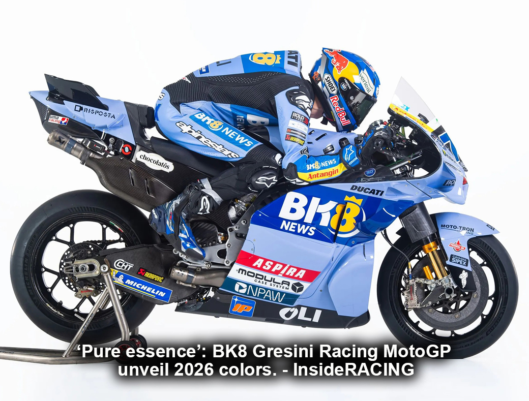 InsideRACING Magazine added a new... - InsideRACING Magazine