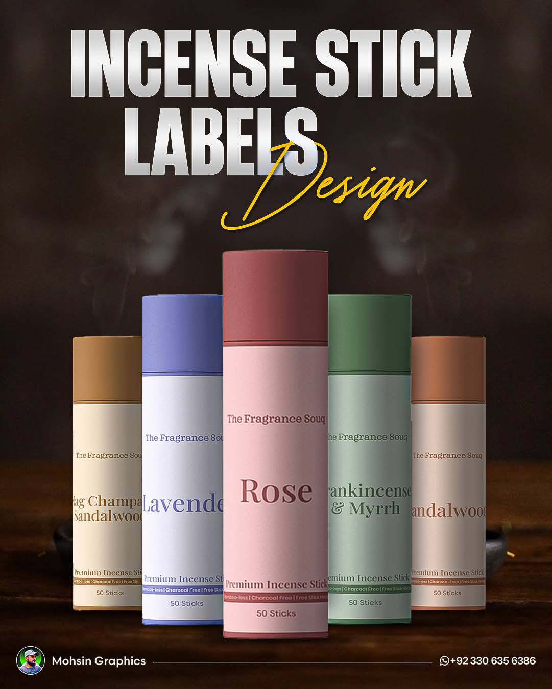Graphic Designers of the Philippines | Incense Stick Packaging Design ...