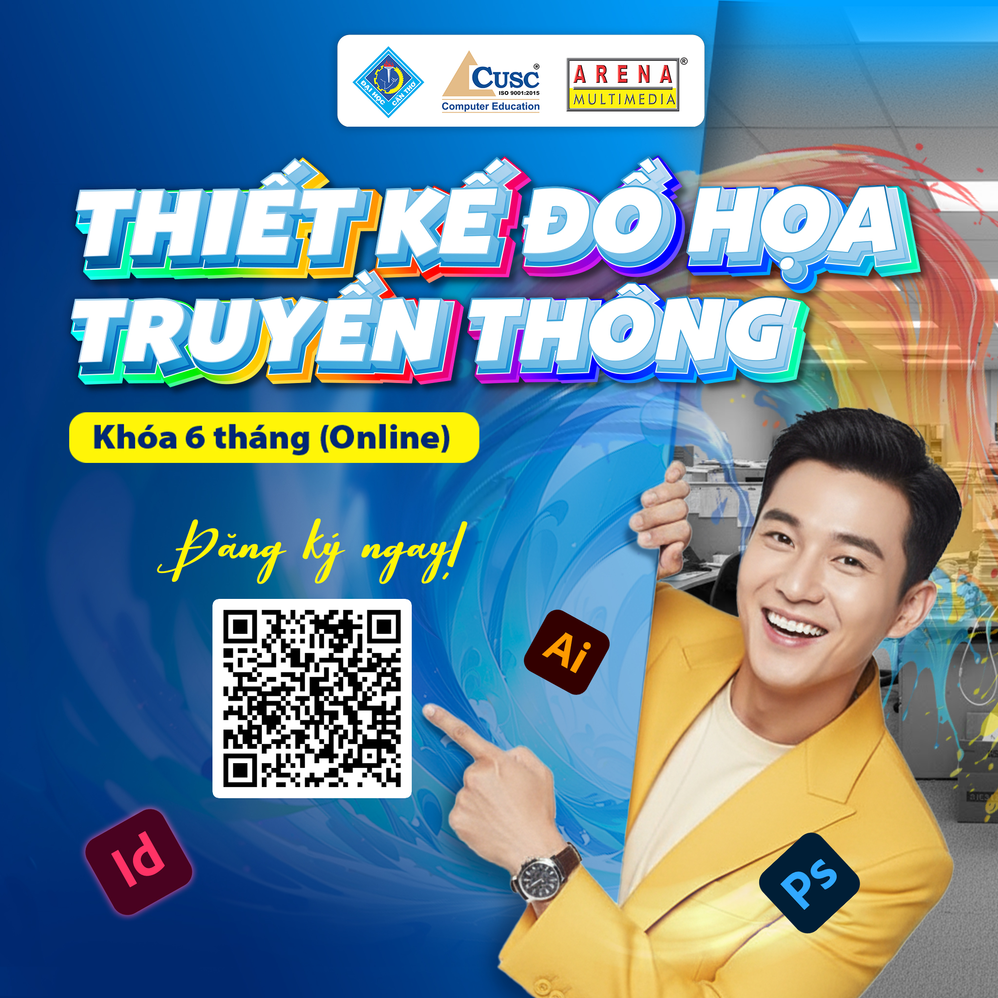 CUSC - 🎯 Khóa Thiết kế Đồ họa 6 tháng – học là làm được việc, không học ...