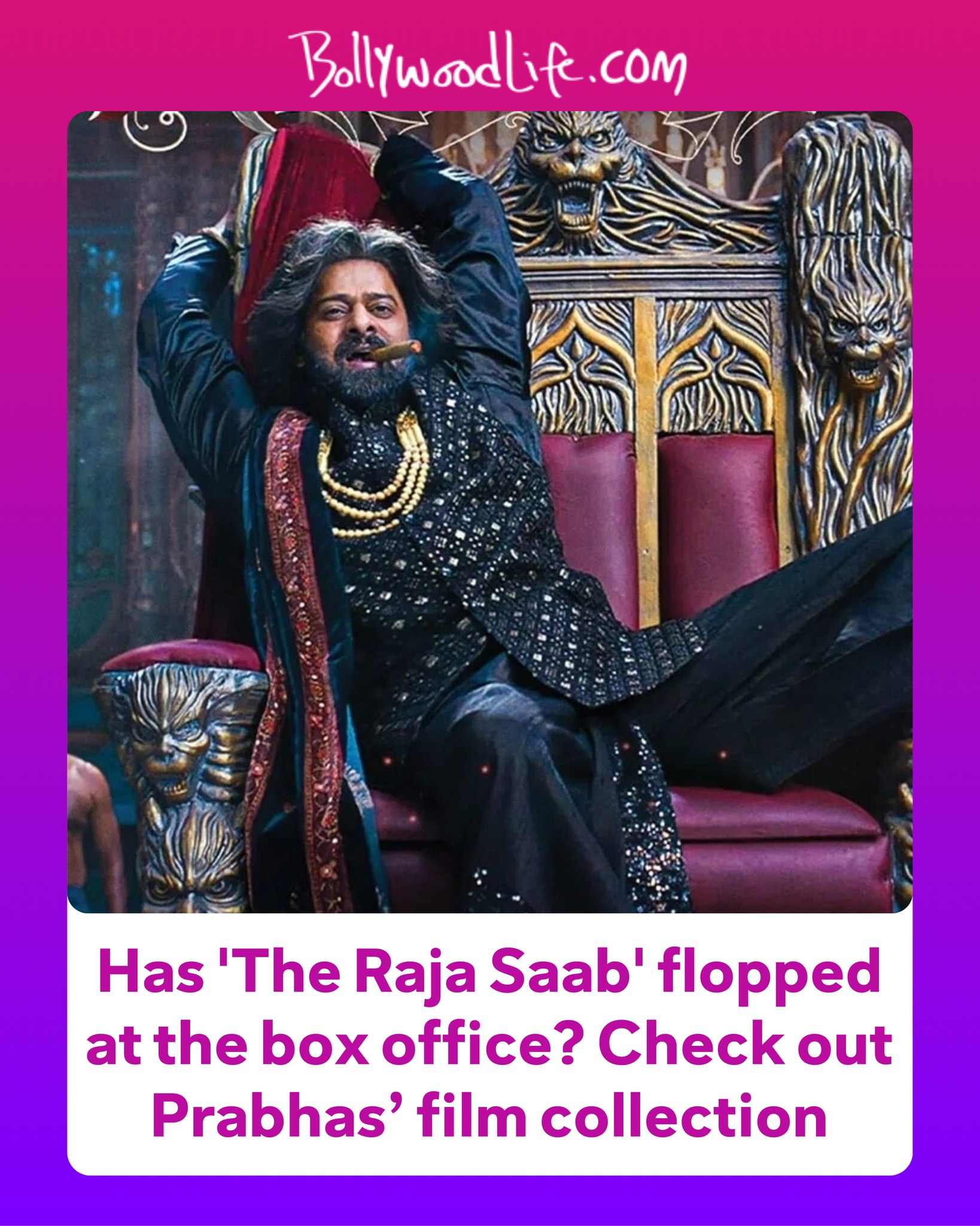BollywoodLife.Com - Prabhas’ most awaited film of the year, 'The Raja ...