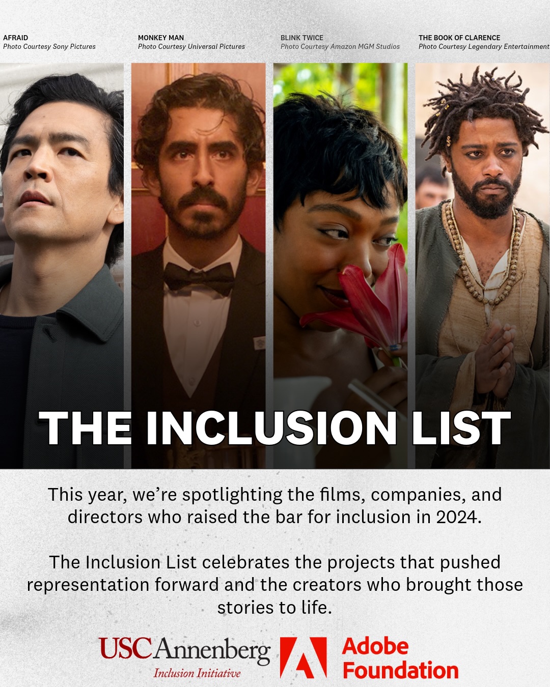 The Inclusion List 2024... - Annenberg Inclusion Initiative | Facebook