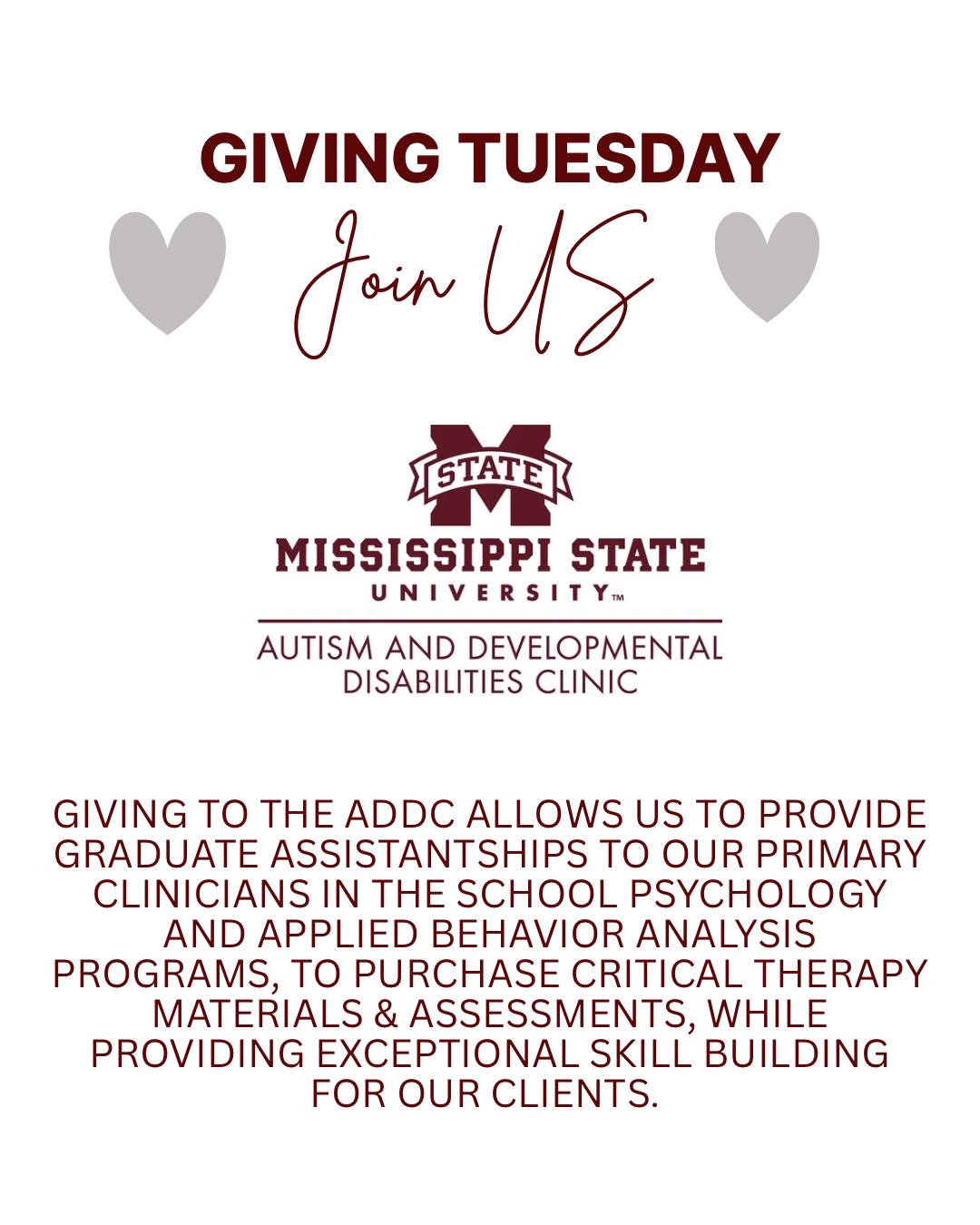 Autism and Developmental Disabilities Clinic of Mississippi State ...