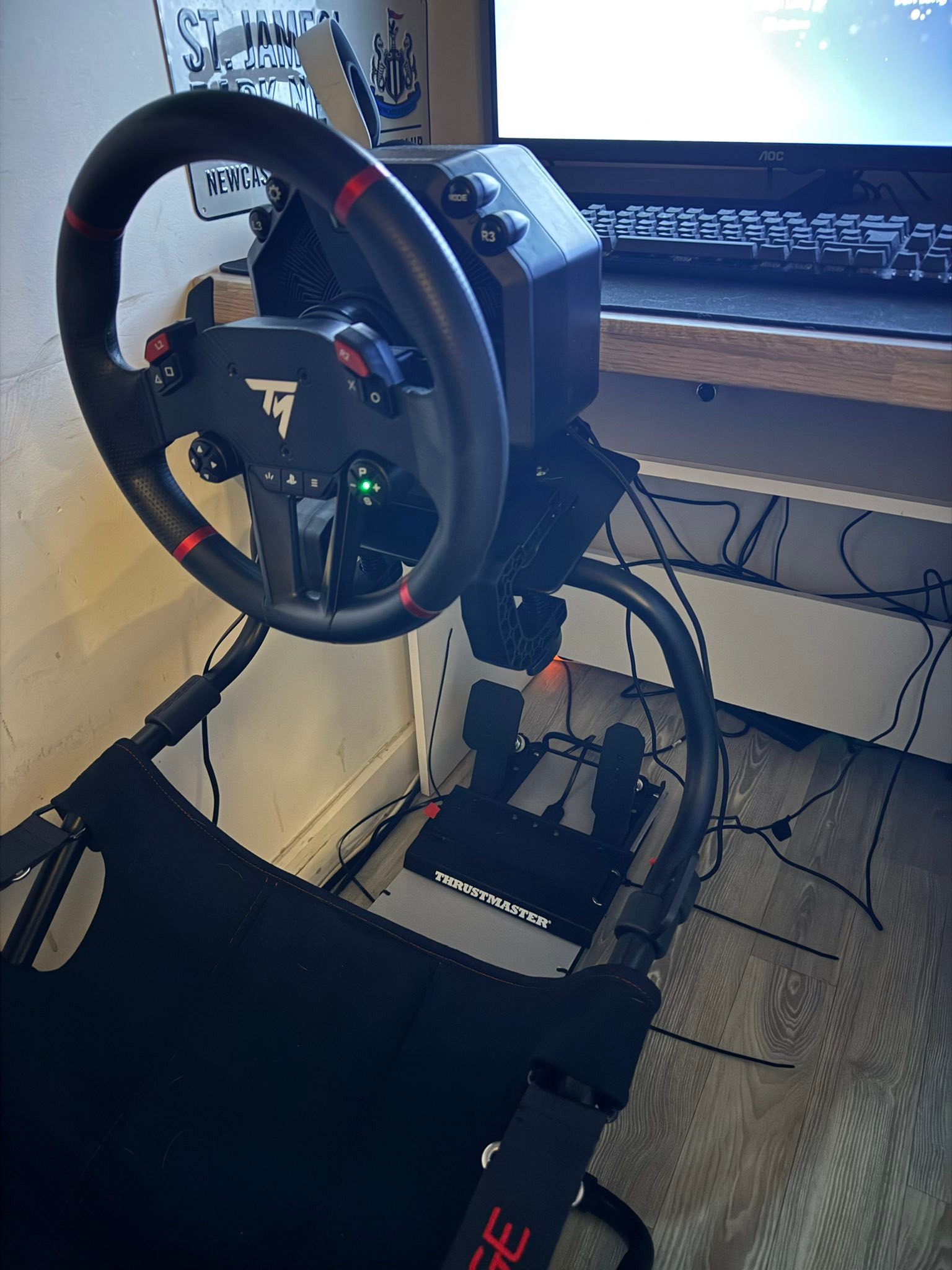 Improving Thrustmaster T598 brake pedal with load cell or spring mods?