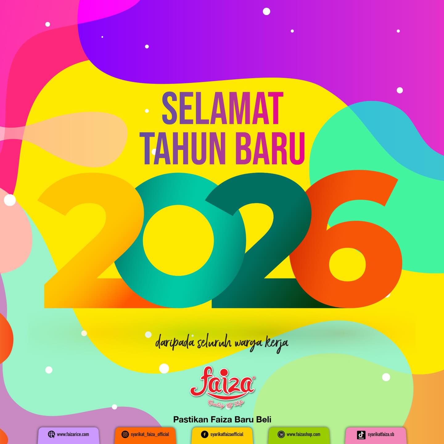Syarikat - Selamat menyambut tahun baru 2026! Terima kasih yang tak ...