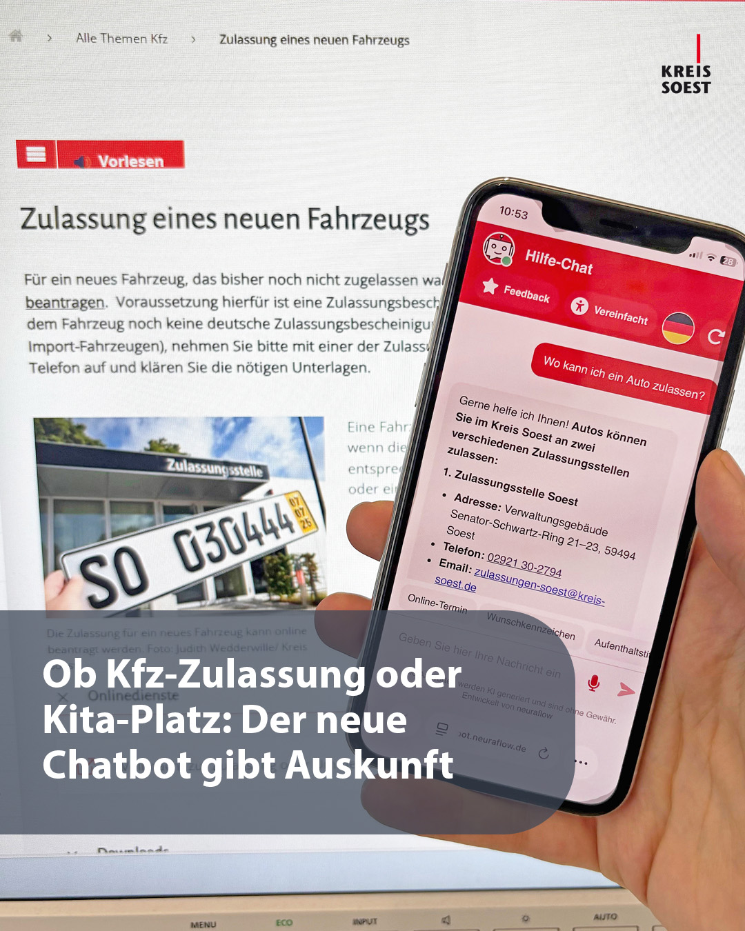 Neues Auto Zulassen