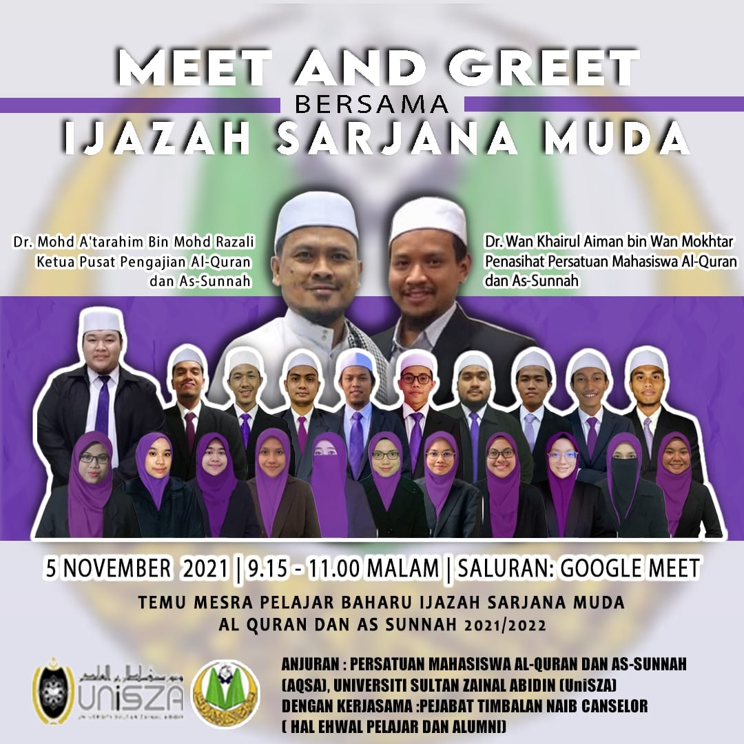 Aqsa Unisza Selamat Datang Pelajar Baharu Diploma Facebook