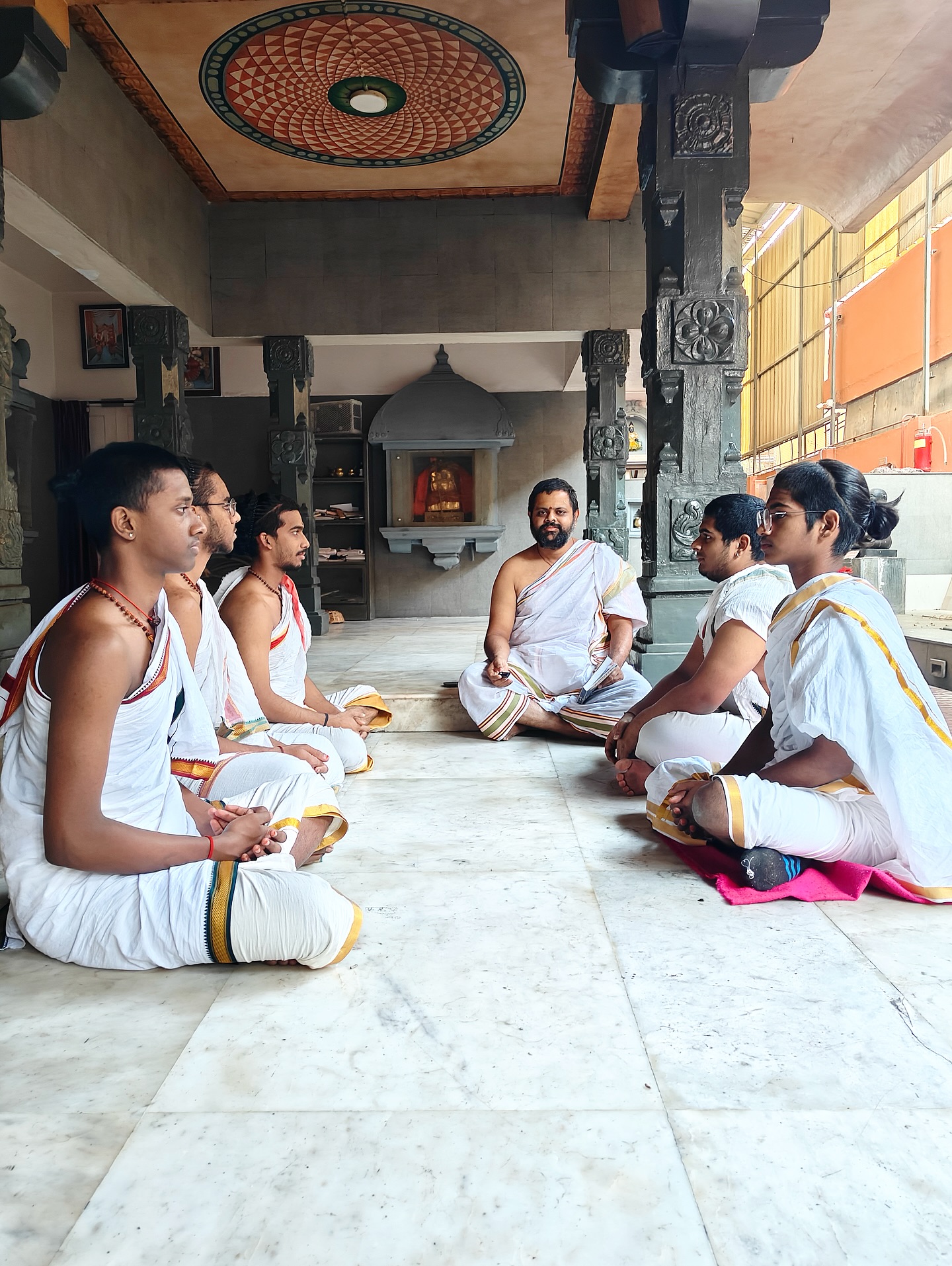 Veda Patashala - Dhyanam is a habit that we can all... | Facebook