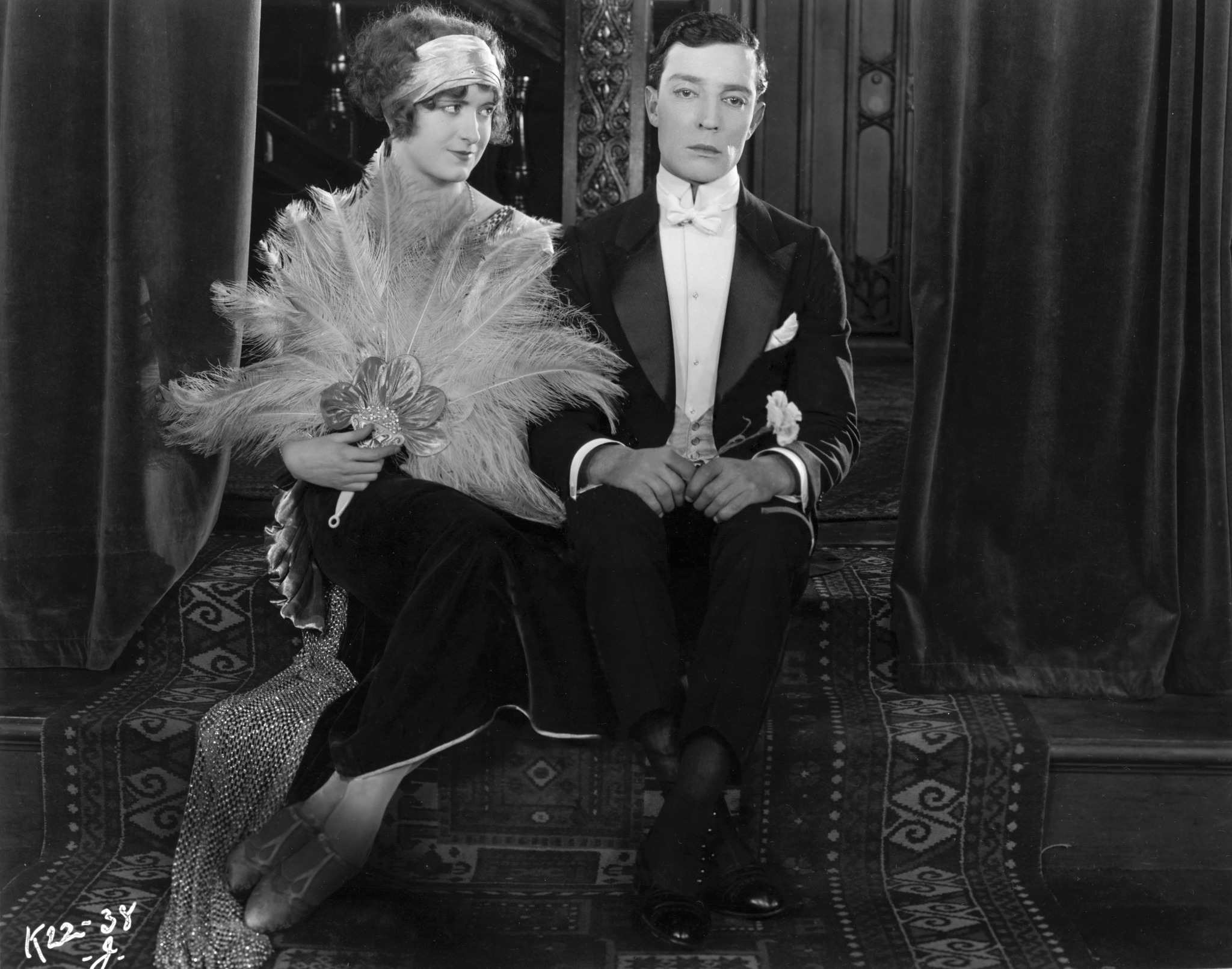 WIP Wednesday Big Joe Roberts collars Buster Keaton & Virginia Fox