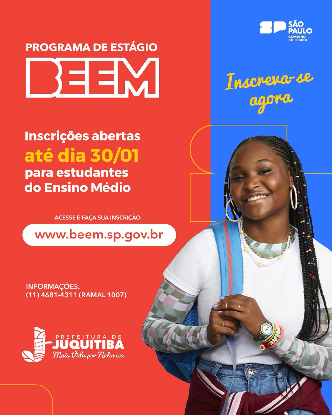 Prefeitura - Programa de Estágio BEEM 2026 com inscrições abertas ...