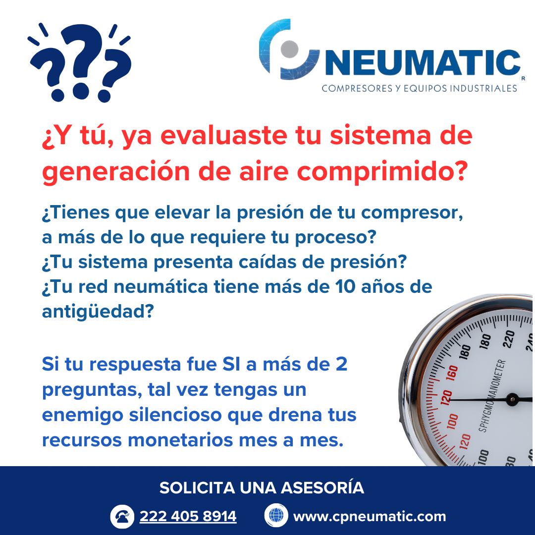 CPneumatic - ¿Y tu, ya evaluaste tu sistema de generacion de aire ...
