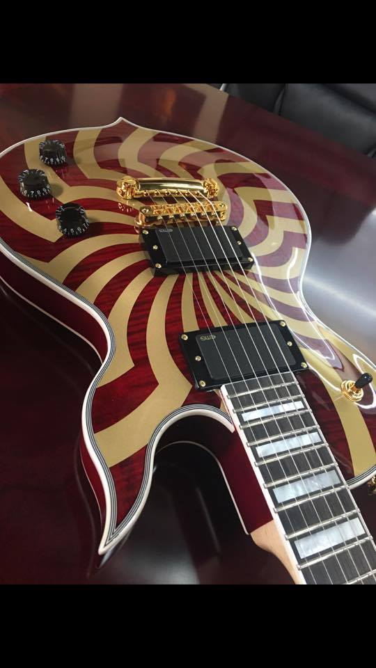 Zakk - The CRIMSON GOLD BUZZSAW ODIN GRAIL - tBLSt SDMF Wylde