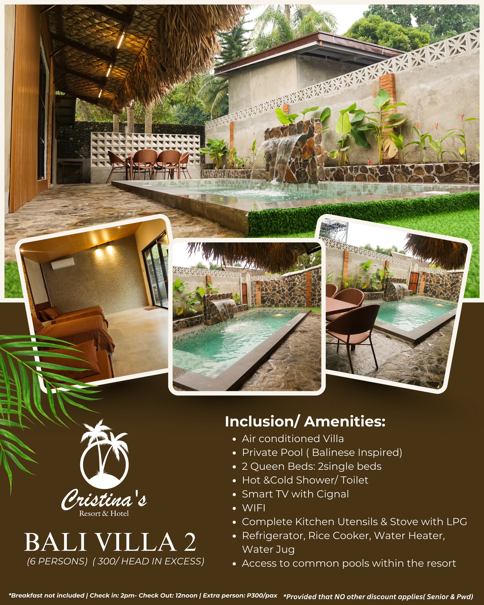 Cristina’s Resort & Hotel... - Cristina’s Resort & Hotel