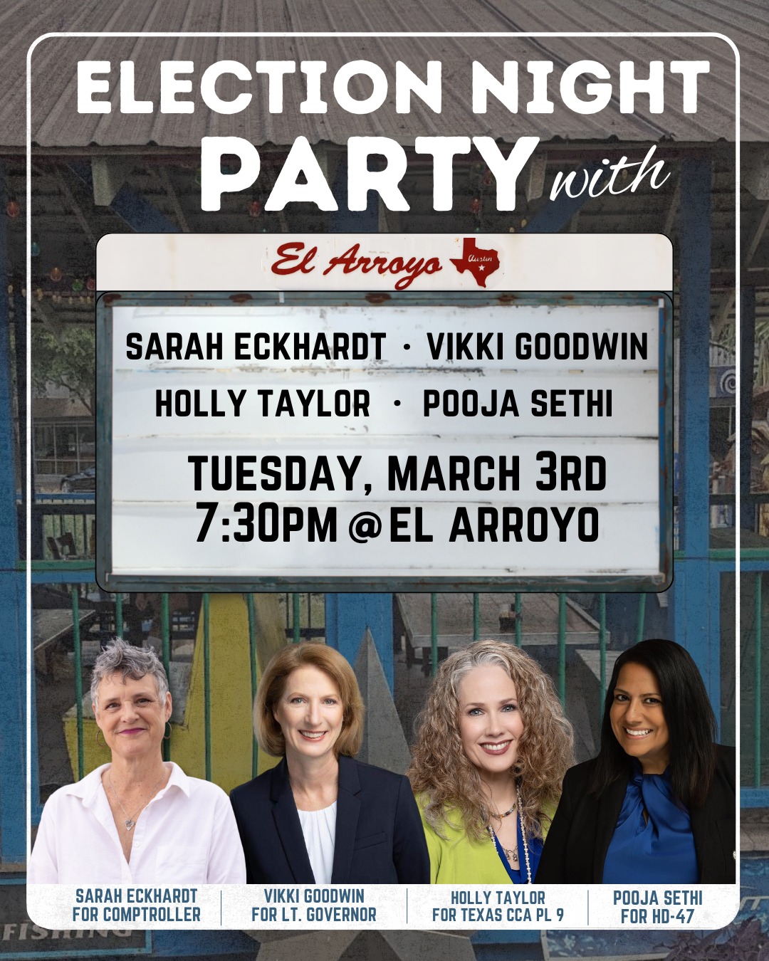 adrianne klower texas Polls close for early voting today, but the party is just getting started. Please join me an election night party over at El Arroyo alongside other fighters for Texans! From the top BUY BPC-157 10mg, a
