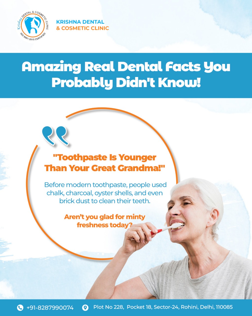 Krishna - Toothpaste is younger than your great-grandma? 🤯 Back in the ...