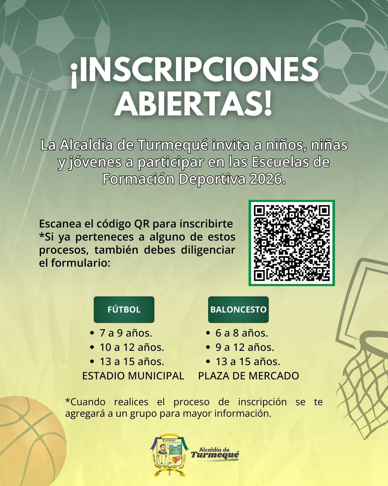 Alcaldía - El 2026 se vive con deporte en Turmequé ⚽🏀 💪🏻 Ya están ...