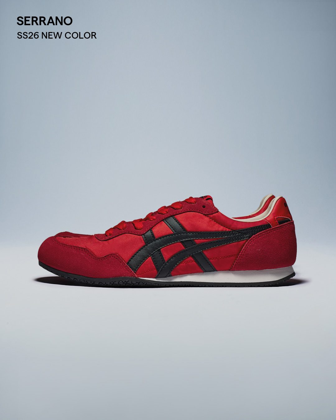SERRANO CLASSIC RED/BLACK 1970年代に開発された陸上スパイクシューズ