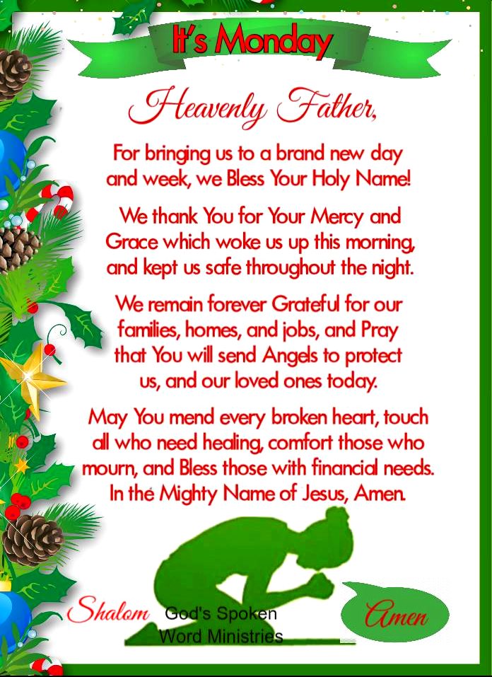 God's - #Monday #prayer | Facebook