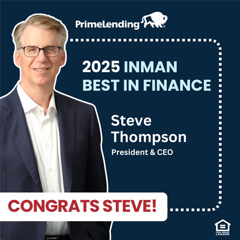 PrimeLending, - We’re proud to celebrate our very own Steve Thompson ...