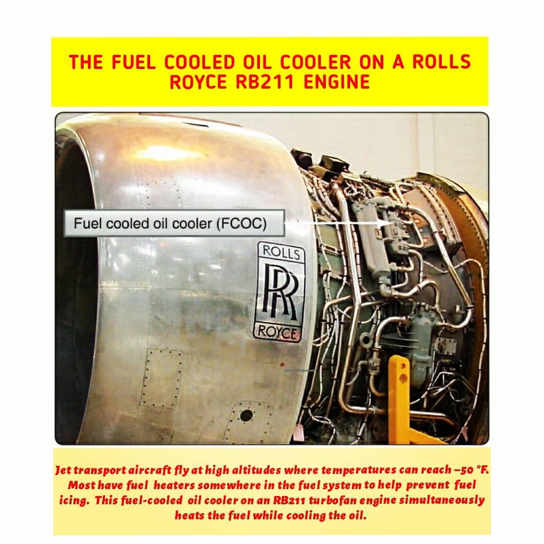 Aviation_Ame - 🔥THe Fuel Cooled Oil Cooler of A ROLLS Royce RB211 ...
