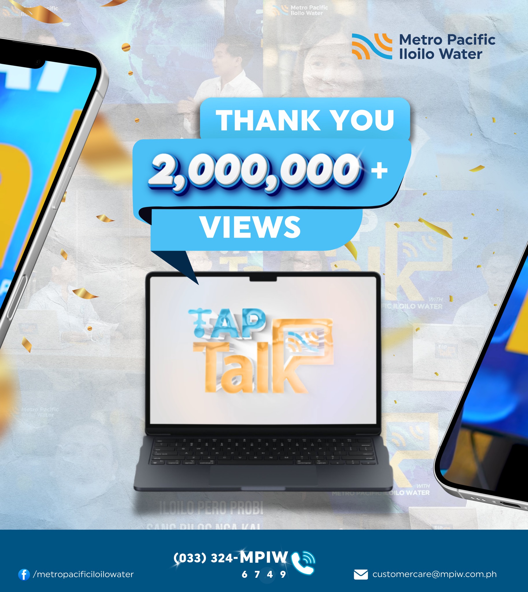From every drop to every... - Metro Pacific Iloilo Water | Facebook