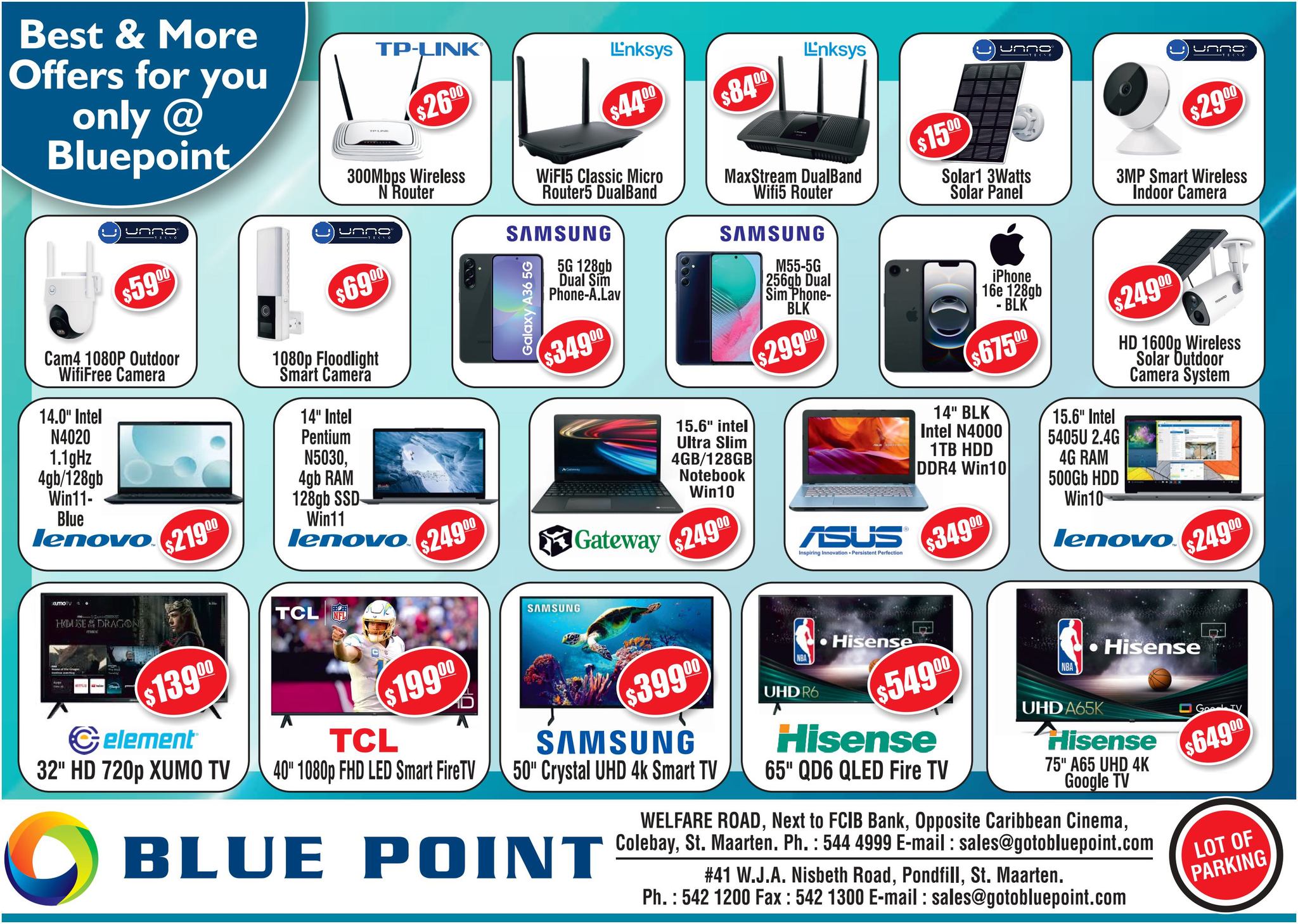 BLUE POINT Office Supplies | Philipsburg Sint Maarten