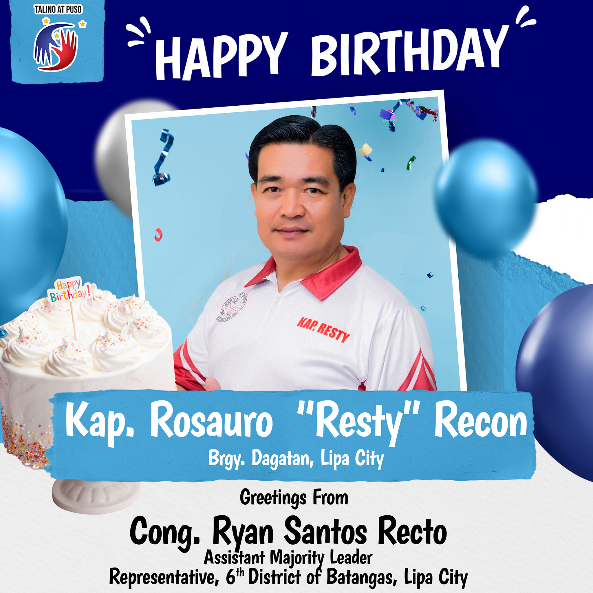 Ryan - Maligayang kaarawan, Kap. Rosauro 