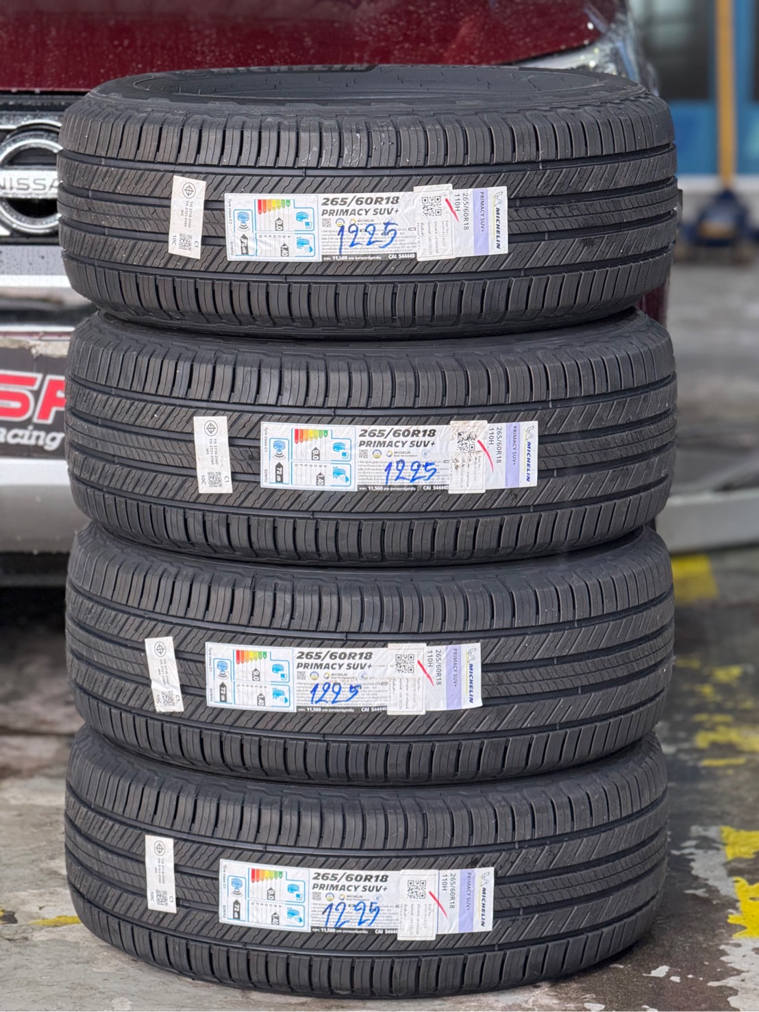 ยาง 265/60R18 MICHELIN PRIMACY SUV+ 265/60-18
