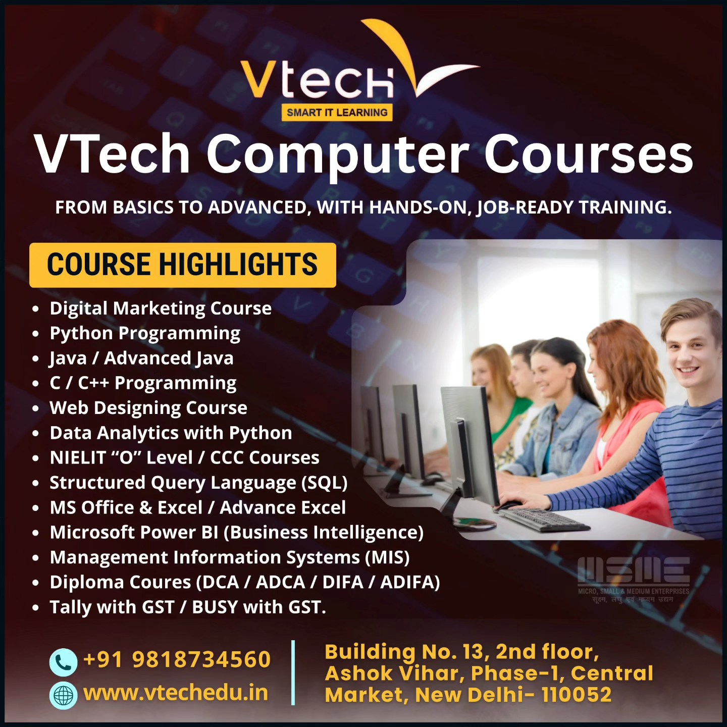 Build practical computer... - Vtech Academy of Computers | Facebook