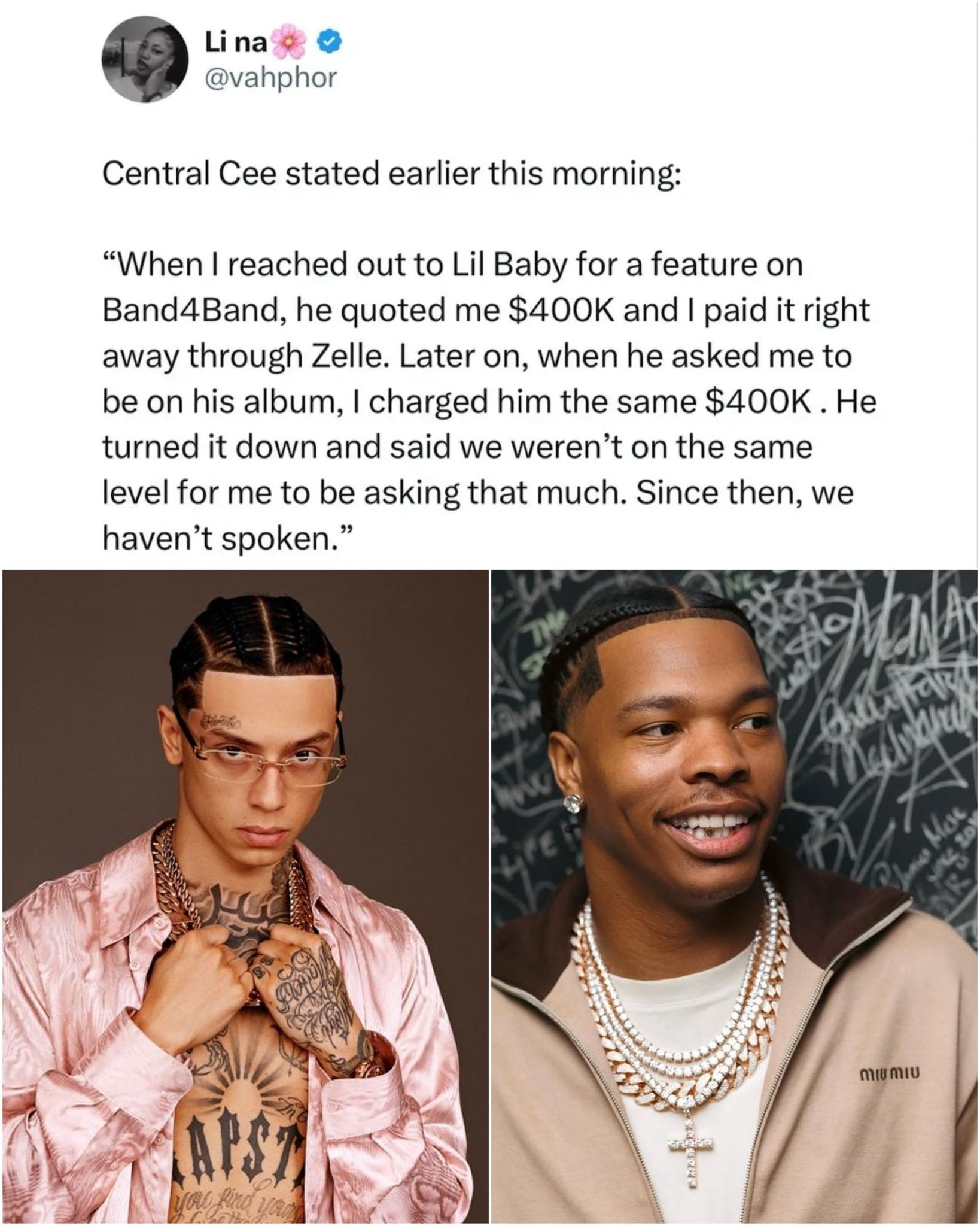 I was shocked Lil Baby didn