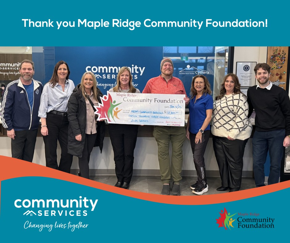 Maple Ridge/Pitt Meadows Community Services - THANK YOU FOUNDER'S CUP ...