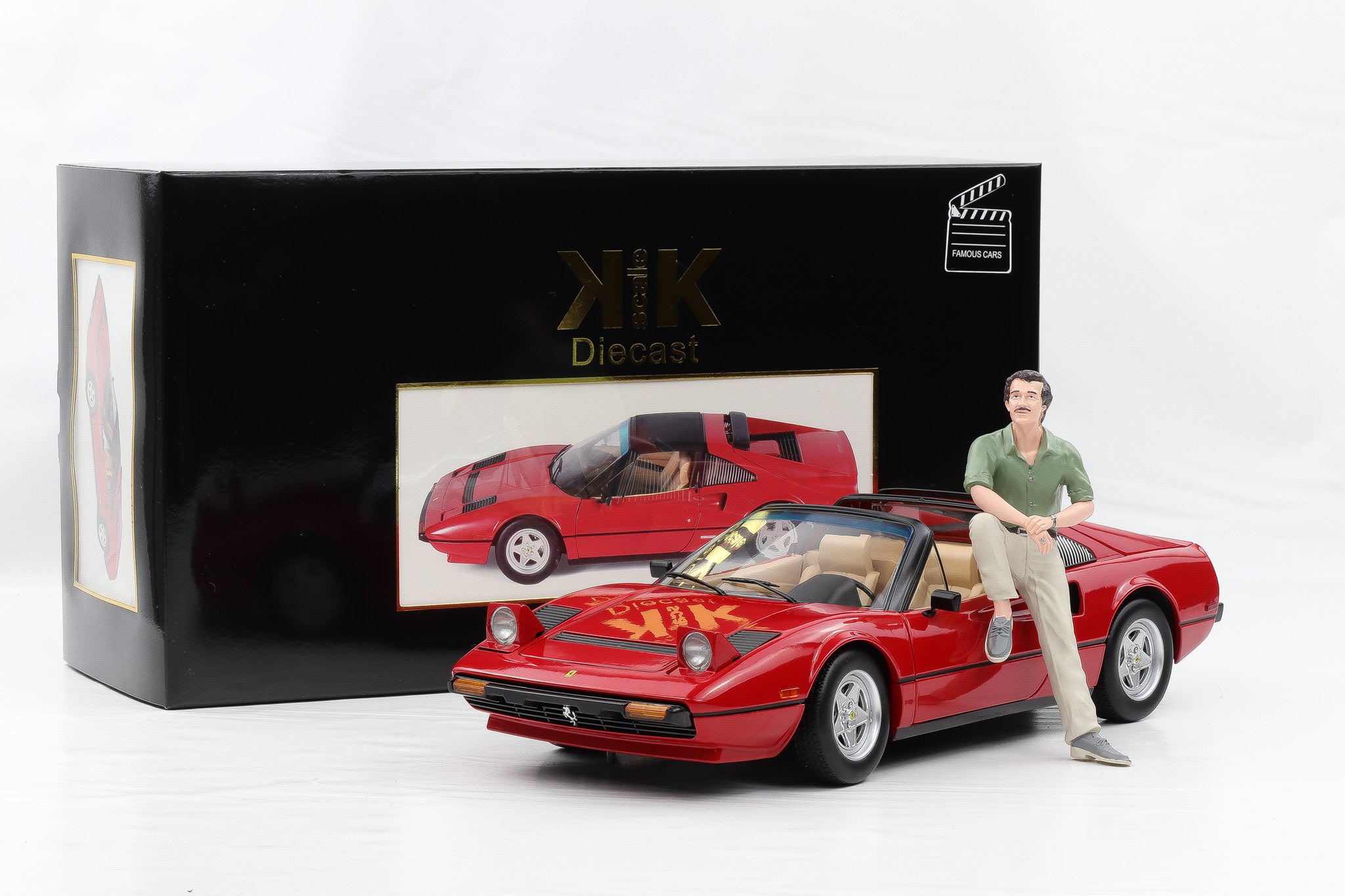 KK Scale 1/12 フェラーリ 308 GTS QV 1982 レッド