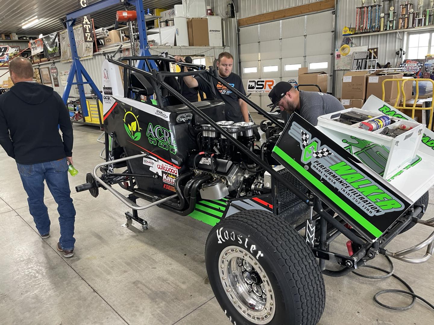 Donny Schatz - Getting the Lunstra Motorsports No. 15... | Facebook