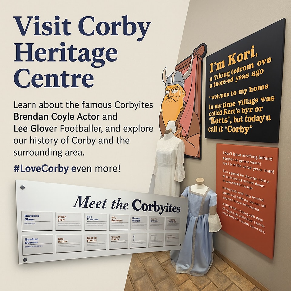 Corby - 📍 Step into Corby’s Story! Discover the people who shaped our ...