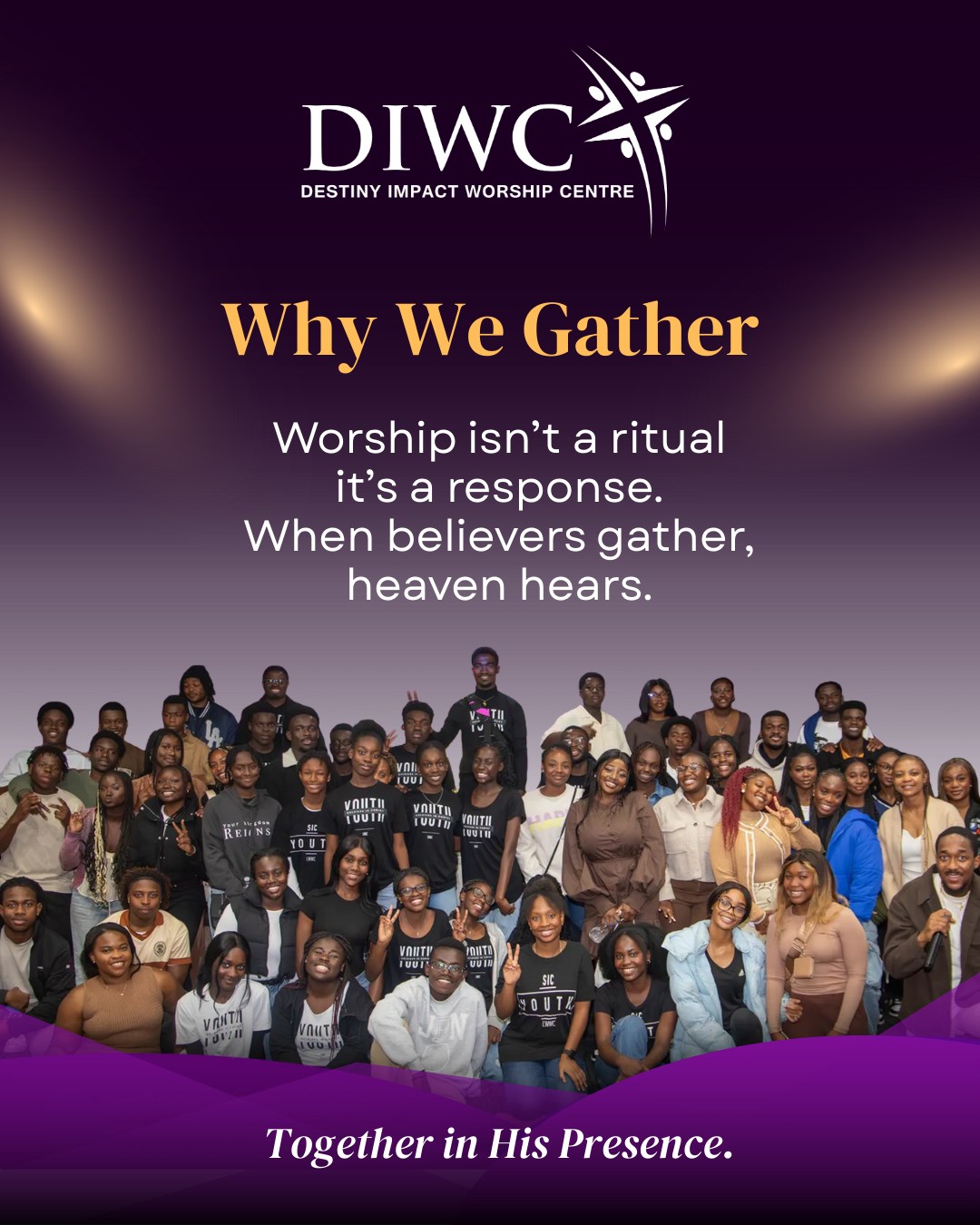 Destiny - Worship is not a ritual; it is a response to who God is and ...
