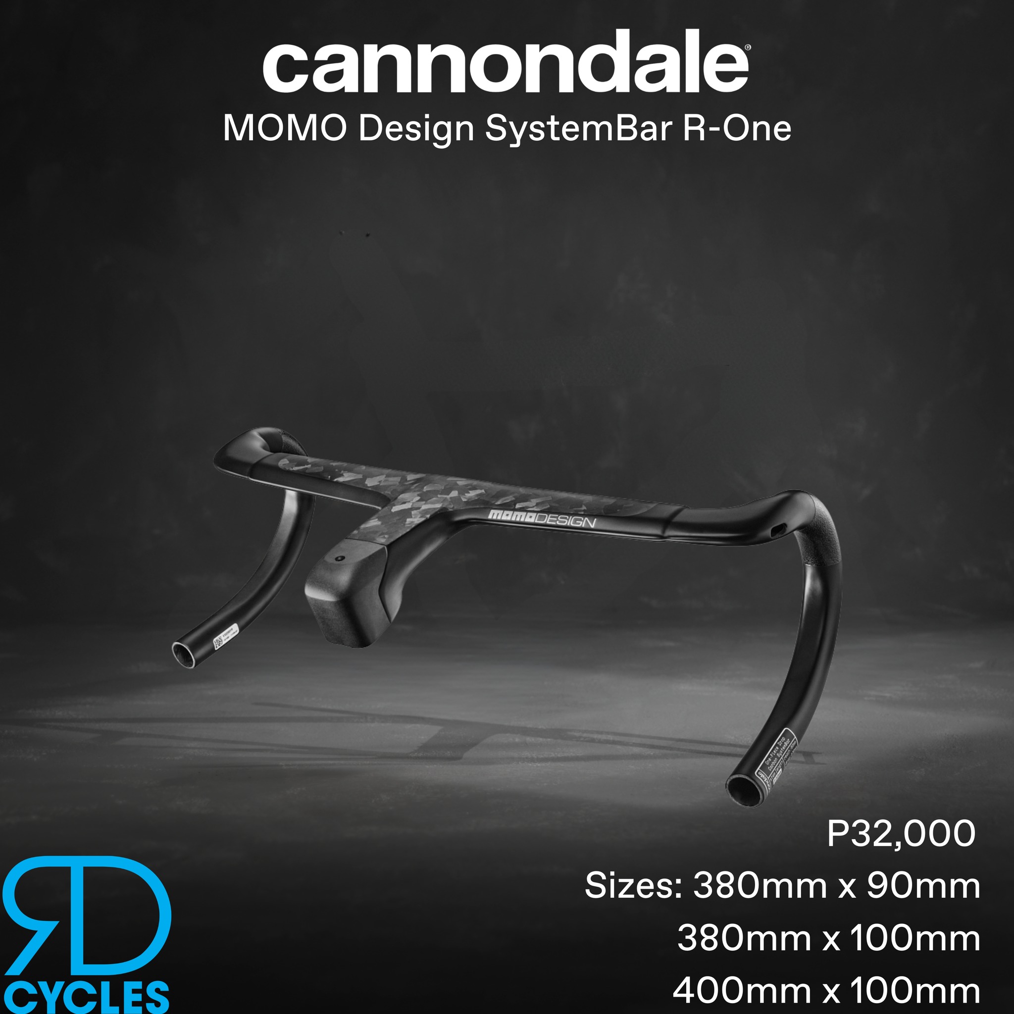 RD - SystemBar R-One Carbon One-Piece Handlebar - P32,000 Sizes 