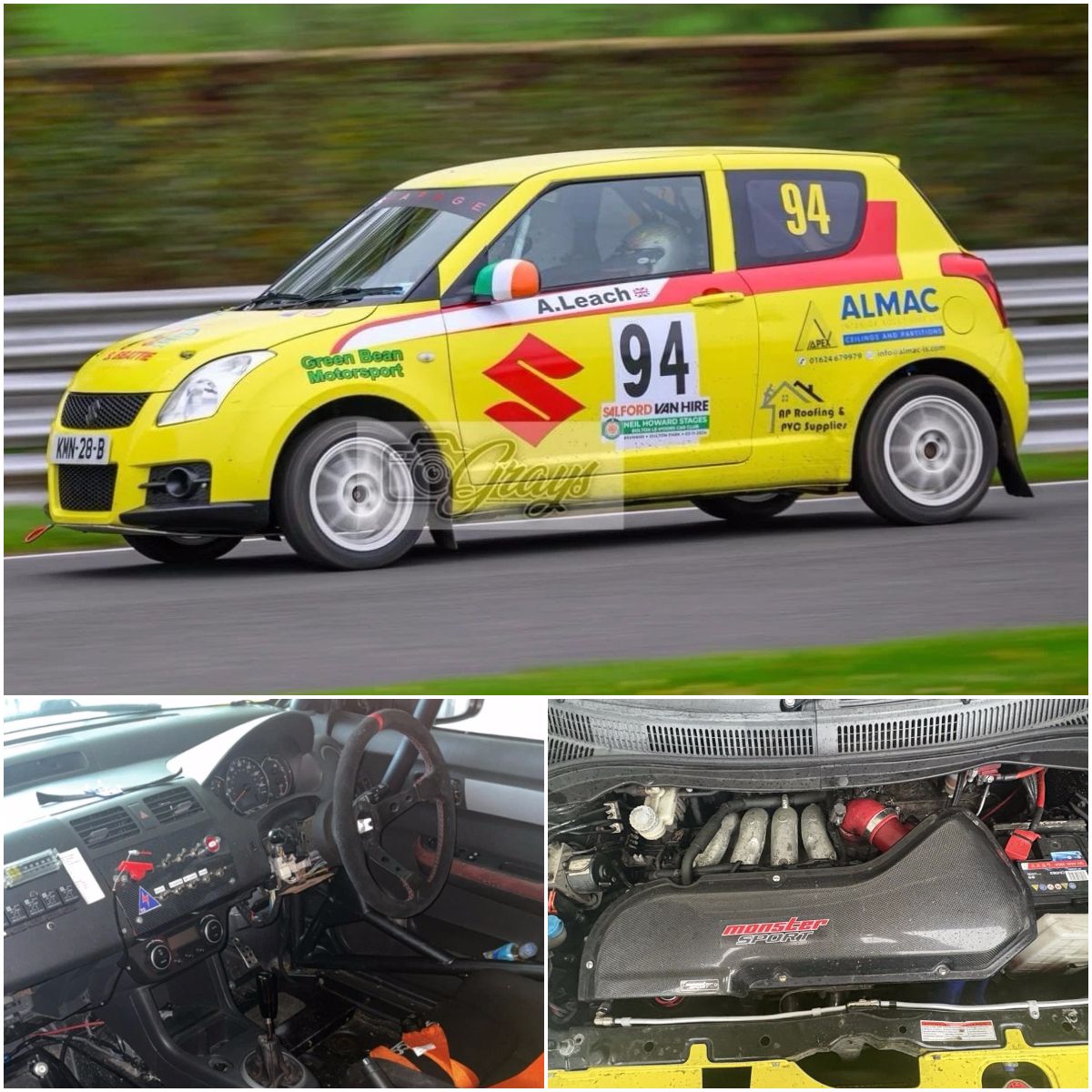 Rally - Suzuki Swift Rally Car Details here: https://petrol-heads.uk ...