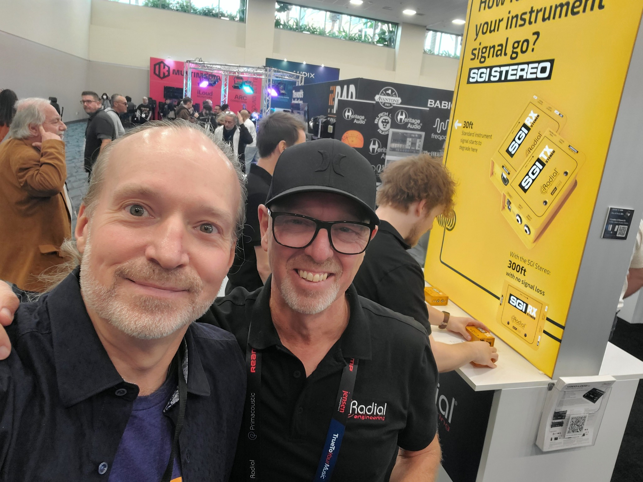 ColyerMusic - ColyerMusic added a new photo — at Namm Show...