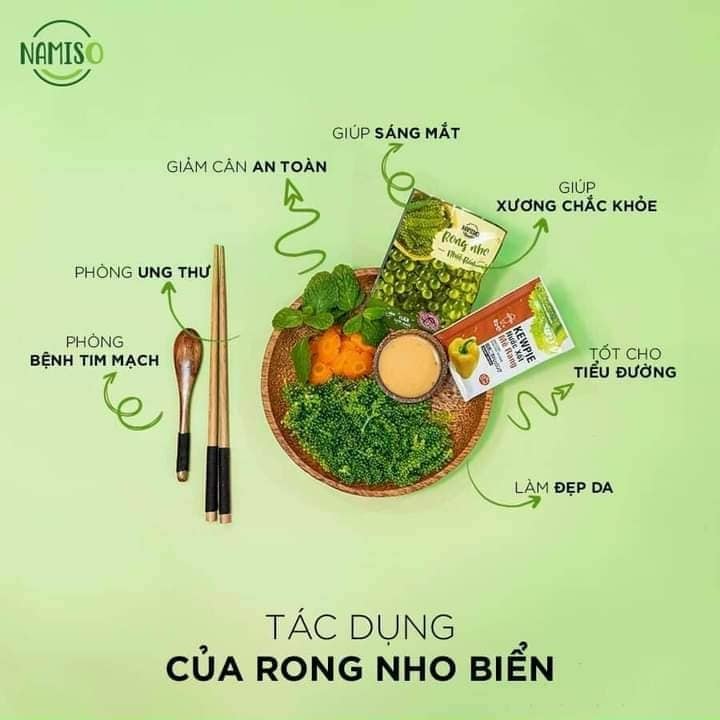Củ Cải - 🍀 🍀 Rong Nho tách nước Namiso chính hãng ...