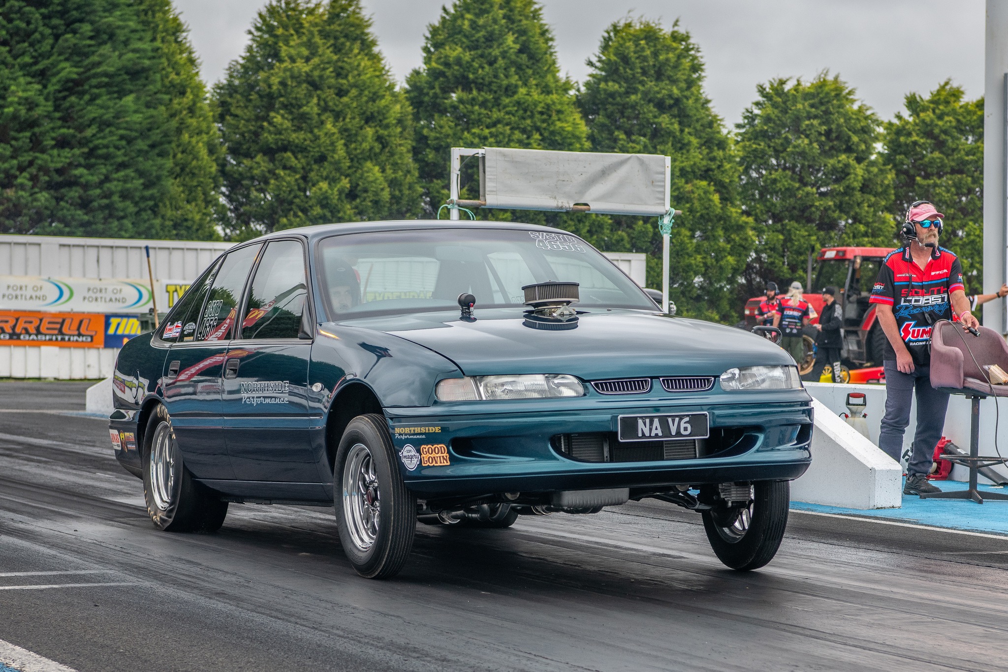 Australian National Drag Racing Association - Dean Jamieson is counting ...